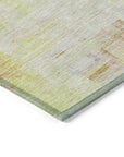 LOOMLAN Rugs Mireya Green Washable Indoor-Outdoor Rug