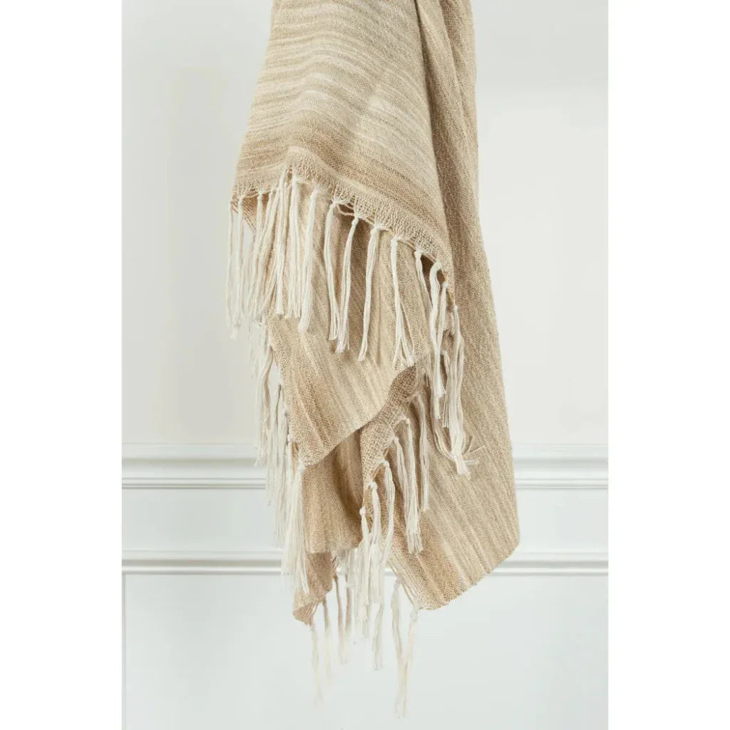 LOOMLAN Modern Outdoor Throw Blanket for Patio