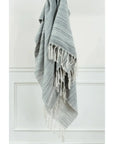LOOMLAN Modern Outdoor Throw Blanket for Patio