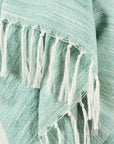 LOOMLAN Modern Outdoor Throw Blanket for Patio