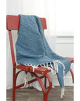 LOOMLAN Modern Outdoor Throw Blanket for Patio