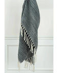 LOOMLAN Modern Outdoor Throw Blanket for Patio