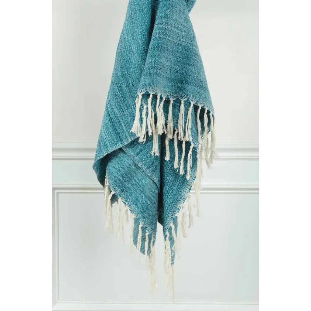 LOOMLAN Modern Outdoor Throw Blanket for Patio
