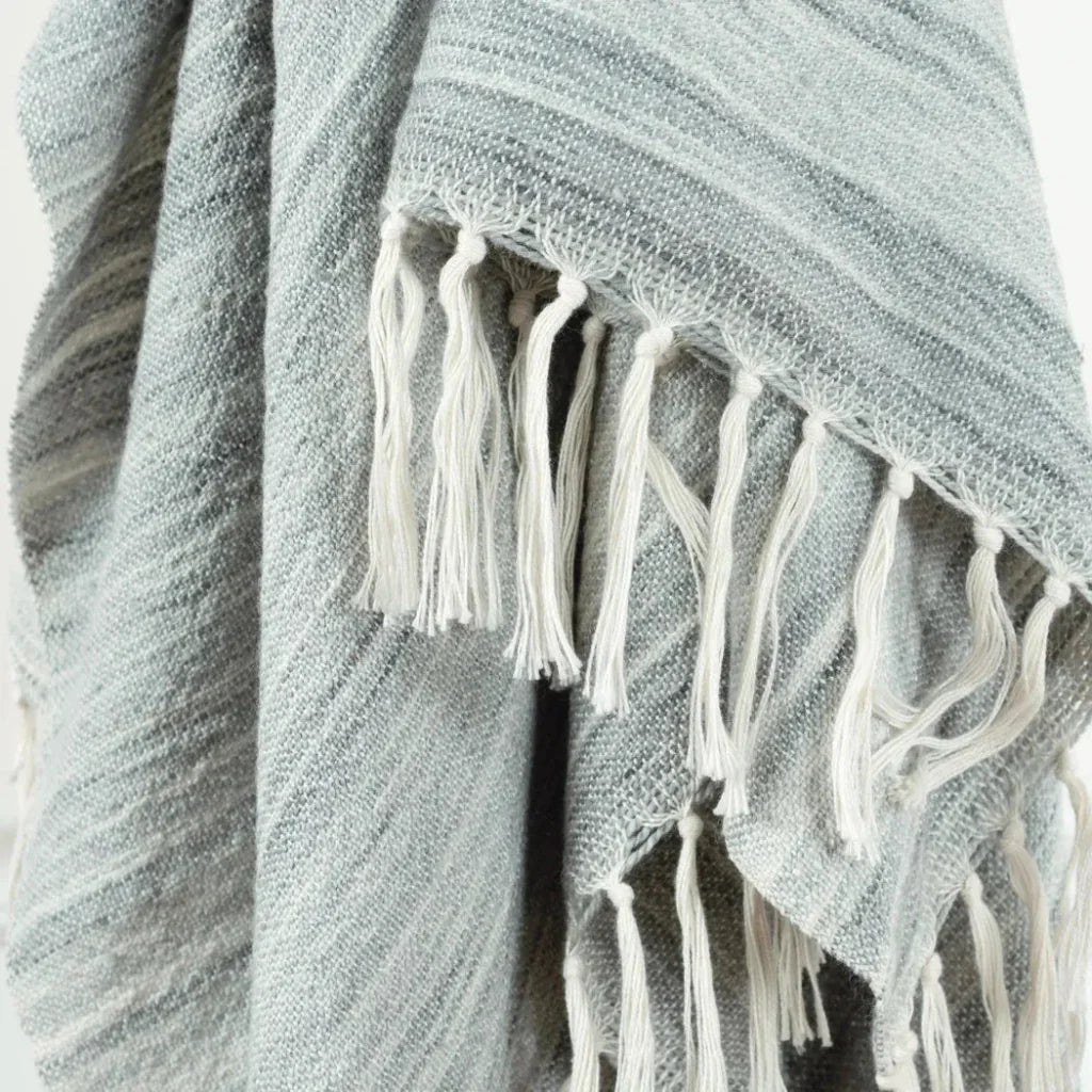 LOOMLAN Modern Outdoor Throw Blanket for Patio