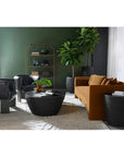 Mojave Coffee Table Concrete Black Outdoor - LOOMLAN - SUNPAN - Outdoor Coffee Tables