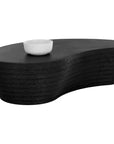 Mojave Coffee Table Concrete Black Outdoor - LOOMLAN - SUNPAN - Outdoor Coffee Tables