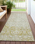 LOOMLAN Rugs Monavia Gold Washable Indoor-Outdoor Rug