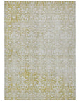 LOOMLAN Rugs Monavia Gold Washable Indoor-Outdoor Rug
