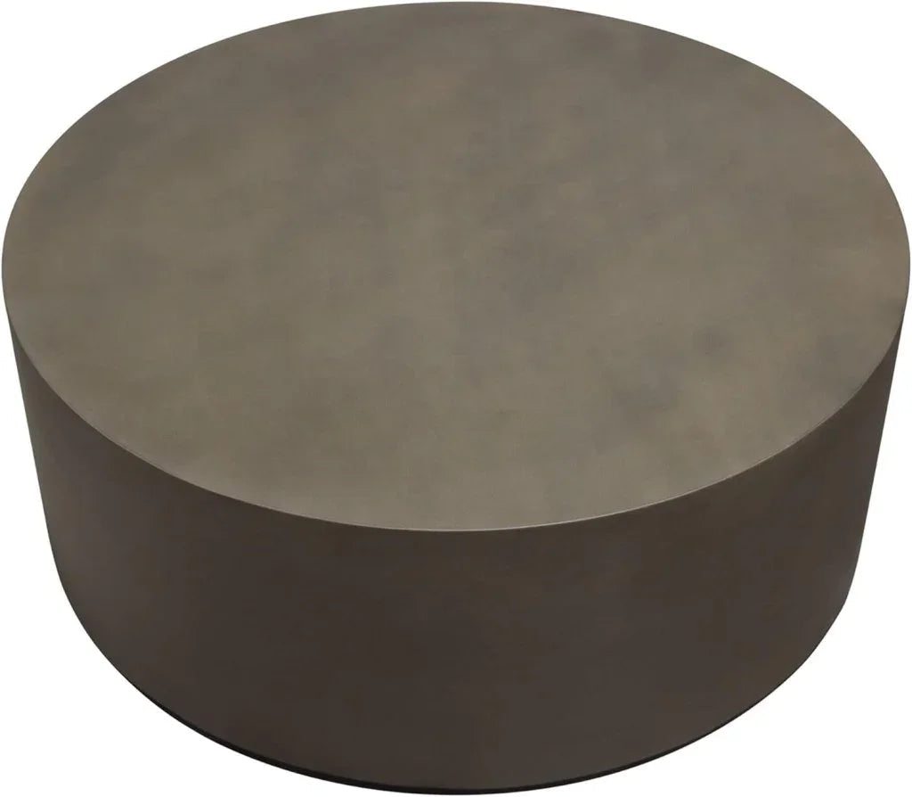 Montage Natural Cement Outdoor Cocktail Table - LOOMLAN - Diamond Sofa - Outdoor Coffee Tables
