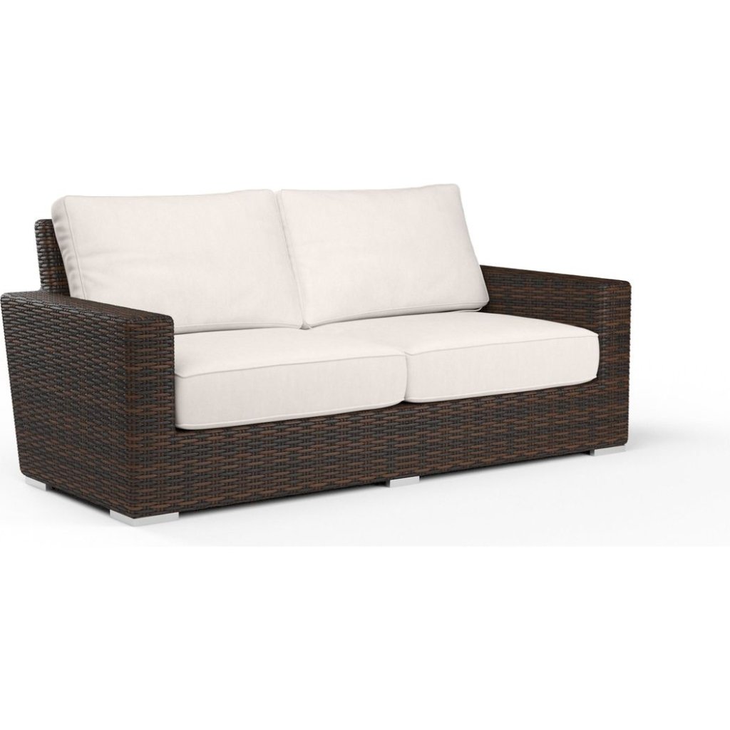 Montecito Sunbrella Outdoor Loveseat - LOOMLAN - Sunset West - Outdoor Sofas &amp; Loveseats