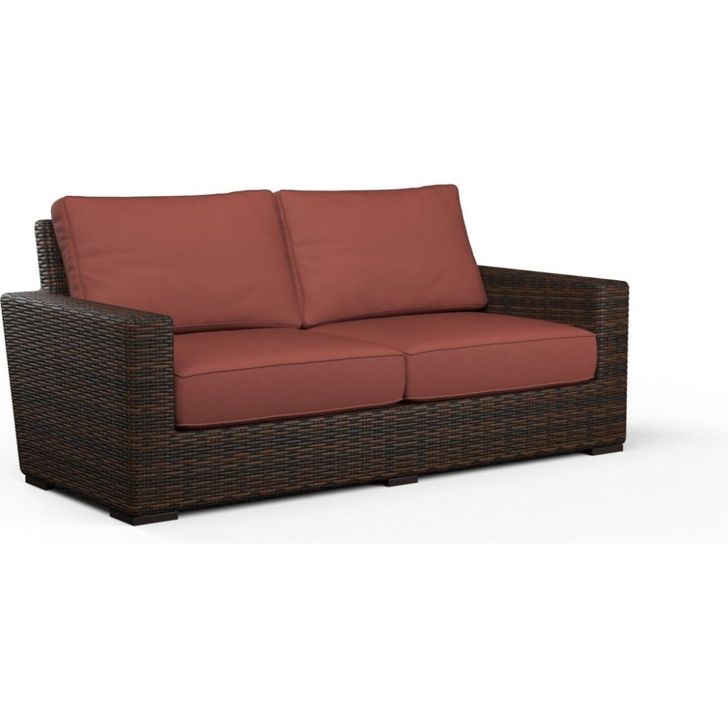 Montecito Sunbrella Outdoor Loveseat - LOOMLAN - Sunset West - Outdoor Sofas &amp; Loveseats