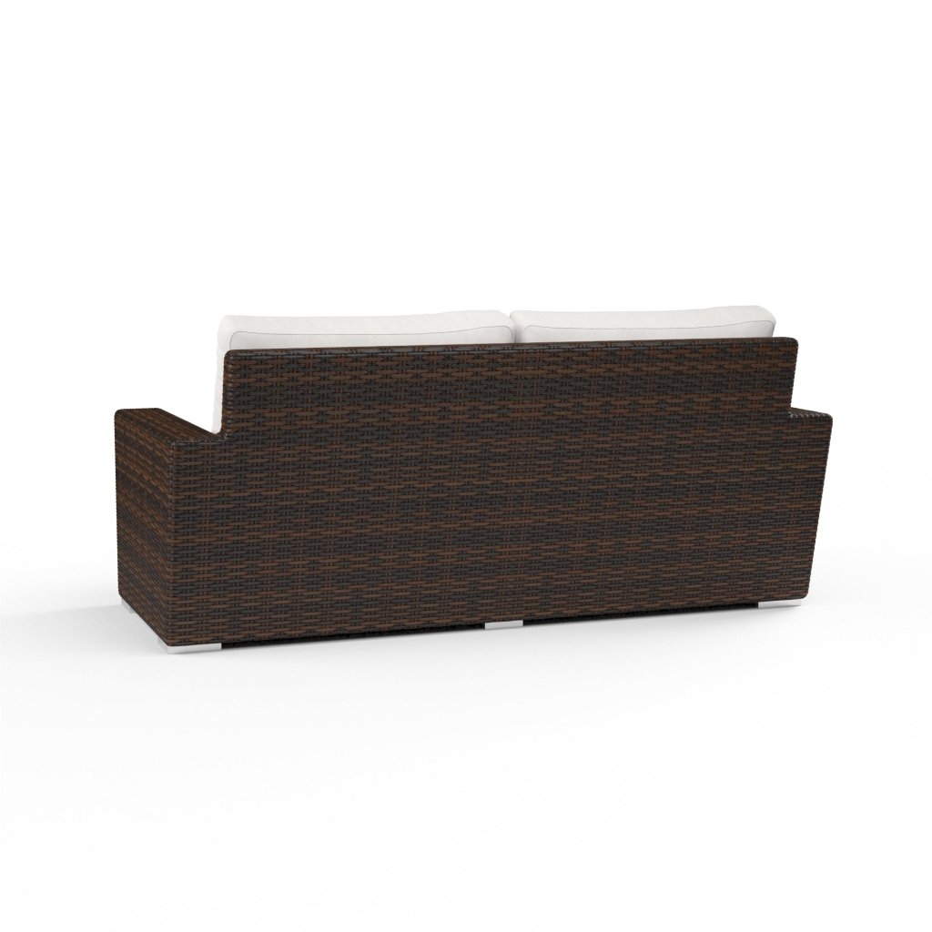 Montecito Sunbrella Outdoor Loveseat - LOOMLAN - Sunset West - Outdoor Sofas &amp; Loveseats