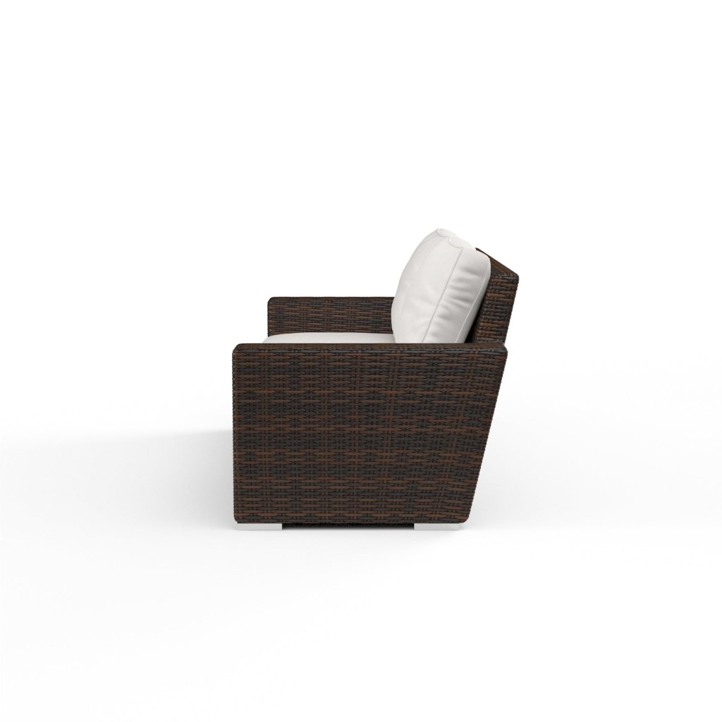 Montecito Sunbrella Outdoor Loveseat - LOOMLAN - Sunset West - Outdoor Sofas &amp; Loveseats