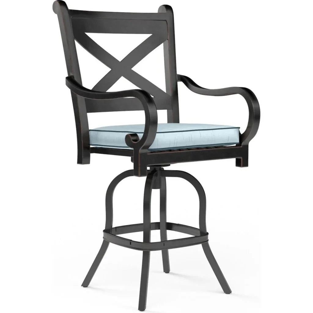 Monterey Sunbrella Outdoor Barstool - LOOMLAN - Sunset West - Outdoor Bar Stools