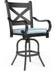Monterey Sunbrella Outdoor Barstool - LOOMLAN - Sunset West - Outdoor Bar Stools