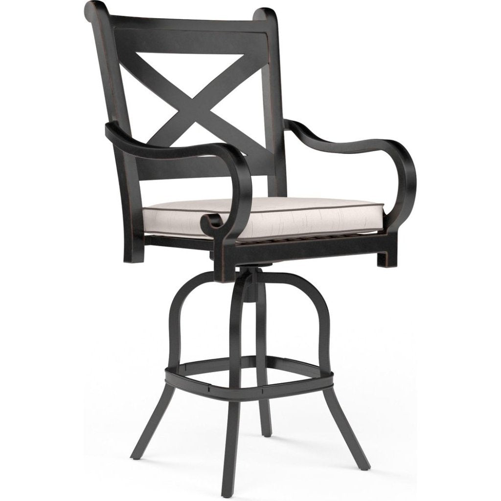 Monterey Sunbrella Outdoor Barstool - LOOMLAN - Sunset West - Outdoor Bar Stools
