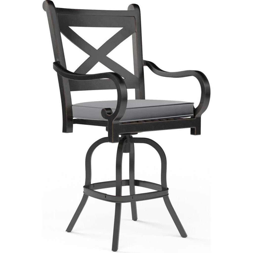 Monterey Sunbrella Outdoor Barstool - LOOMLAN - Sunset West - Outdoor Bar Stools