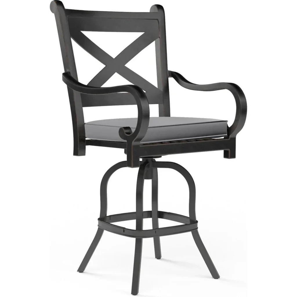 Monterey Sunbrella Outdoor Barstool - LOOMLAN - Sunset West - Outdoor Bar Stools