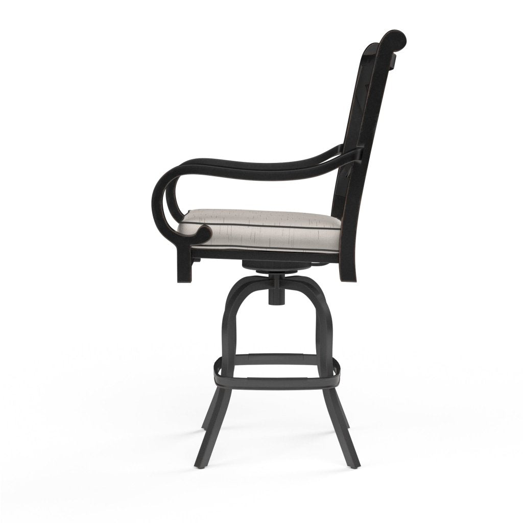 Monterey Sunbrella Outdoor Barstool - LOOMLAN - Sunset West - Outdoor Bar Stools