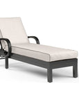 Monterey Sunbrella Outdoor Chaise Lounge - LOOMLAN - Sunset West - Outdoor Chaises