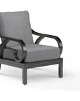 Monterey Sunbrella Outdoor Club Chair - LOOMLAN - Sunset West - Outdoor Accent Chairs
