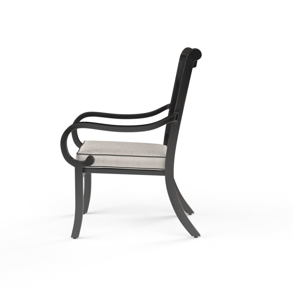 Monterey Sunbrella Outdoor Dining Chair 2PC - LOOMLAN - Sunset West - Outdoor Dining Chairs