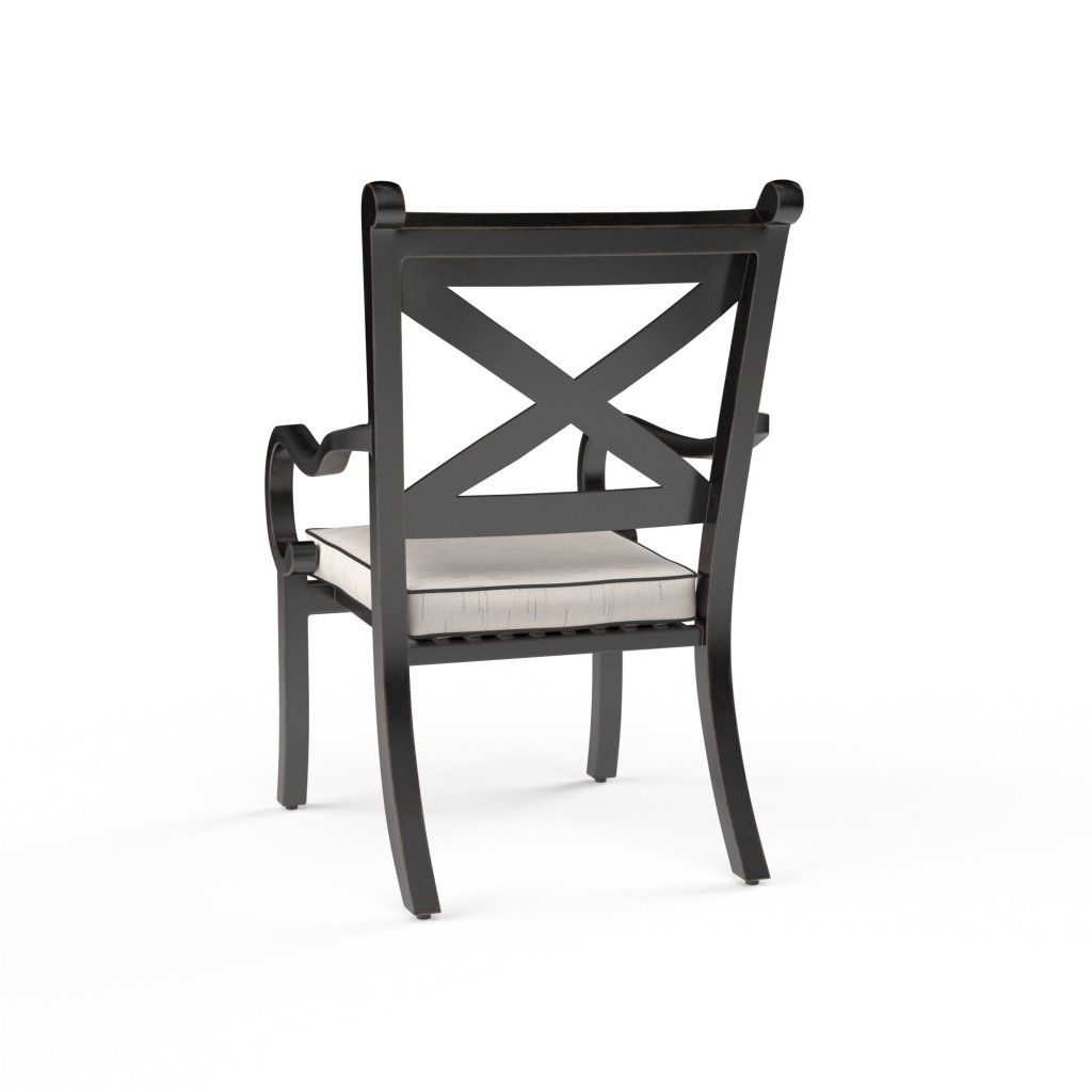 Monterey Sunbrella Outdoor Dining Chair 2PC - LOOMLAN - Sunset West - Outdoor Dining Chairs
