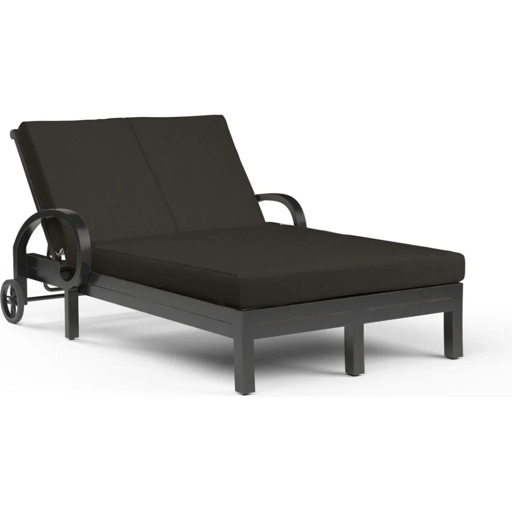 Monterey Sunbrella Outdoor Double Chaise - LOOMLAN - Sunset West - Outdoor Chaises
