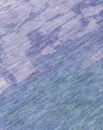 LOOMLAN Rugs Mosselia Blue Washable Indoor-Outdoor Rug
