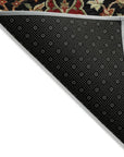 LOOMLAN Rugs Muse Black Washable Indoor-Outdoor Rug