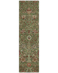 LOOMLAN Rugs Muse Green Washable Indoor-Outdoor Rug