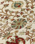 LOOMLAN Rugs Muse Ivory Washable Indoor-Outdoor Rug