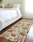 LOOMLAN Rugs Muse Ivory Washable Indoor-Outdoor Rug
