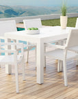 Naples Stackable Sling Outdoor Dining Chair 2PC