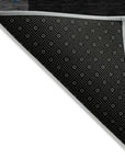 LOOMLAN Rugs Mysa Black Washable Indoor-Outdoor Rug