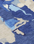 LOOMLAN Rugs Mysa Blue Washable Indoor-Outdoor Rug