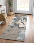 LOOMLAN Rugs Mysa Brown Washable Indoor-Outdoor Rug