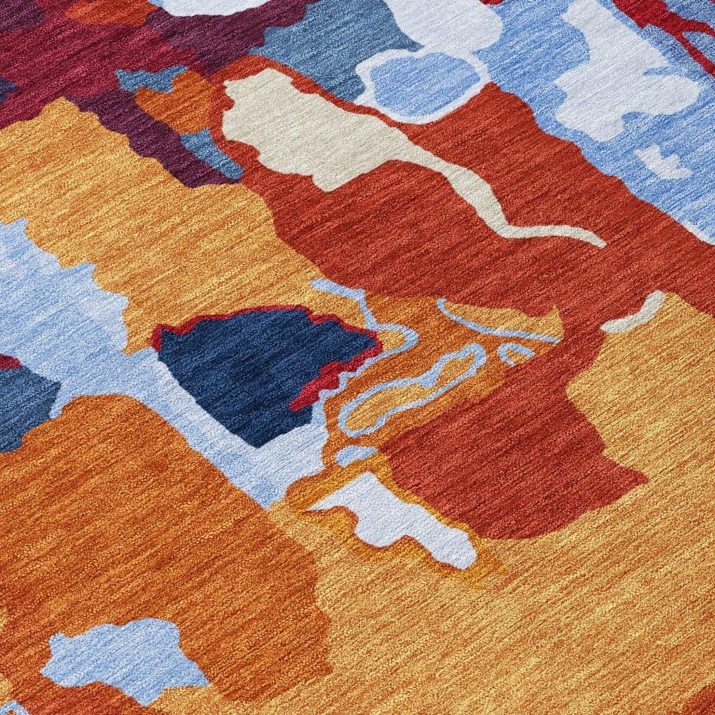 LOOMLAN Rugs Mysa Copper Washable Indoor-Outdoor Rug