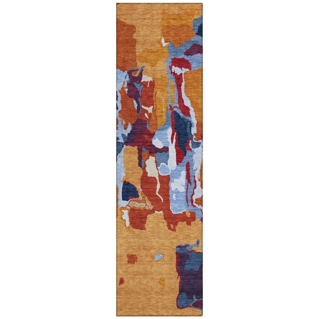 LOOMLAN Rugs Mysa Copper Washable Indoor-Outdoor Rug