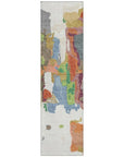 LOOMLAN Rugs Mysa Ivory Washable Indoor-Outdoor Rug