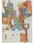 LOOMLAN Rugs Mysa Ivory Washable Indoor-Outdoor Rug
