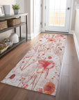 LOOMLAN Rugs Nafeza Orange Washable Indoor-Outdoor Rug