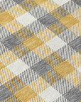 LOOMLAN Rugs Nahlia Gray Washable Indoor-Outdoor Rug