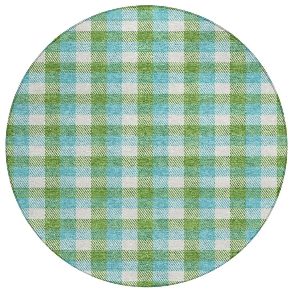 LOOMLAN Rugs Nahlia Lime Washable Indoor-Outdoor Rug