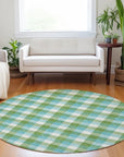 LOOMLAN Rugs Nahlia Lime Washable Indoor-Outdoor Rug