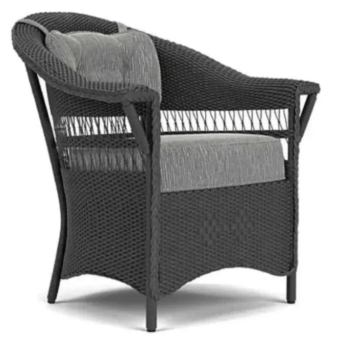 Lloyd Flanders Nantucket Dining Armchair Premium Wicker Furniture