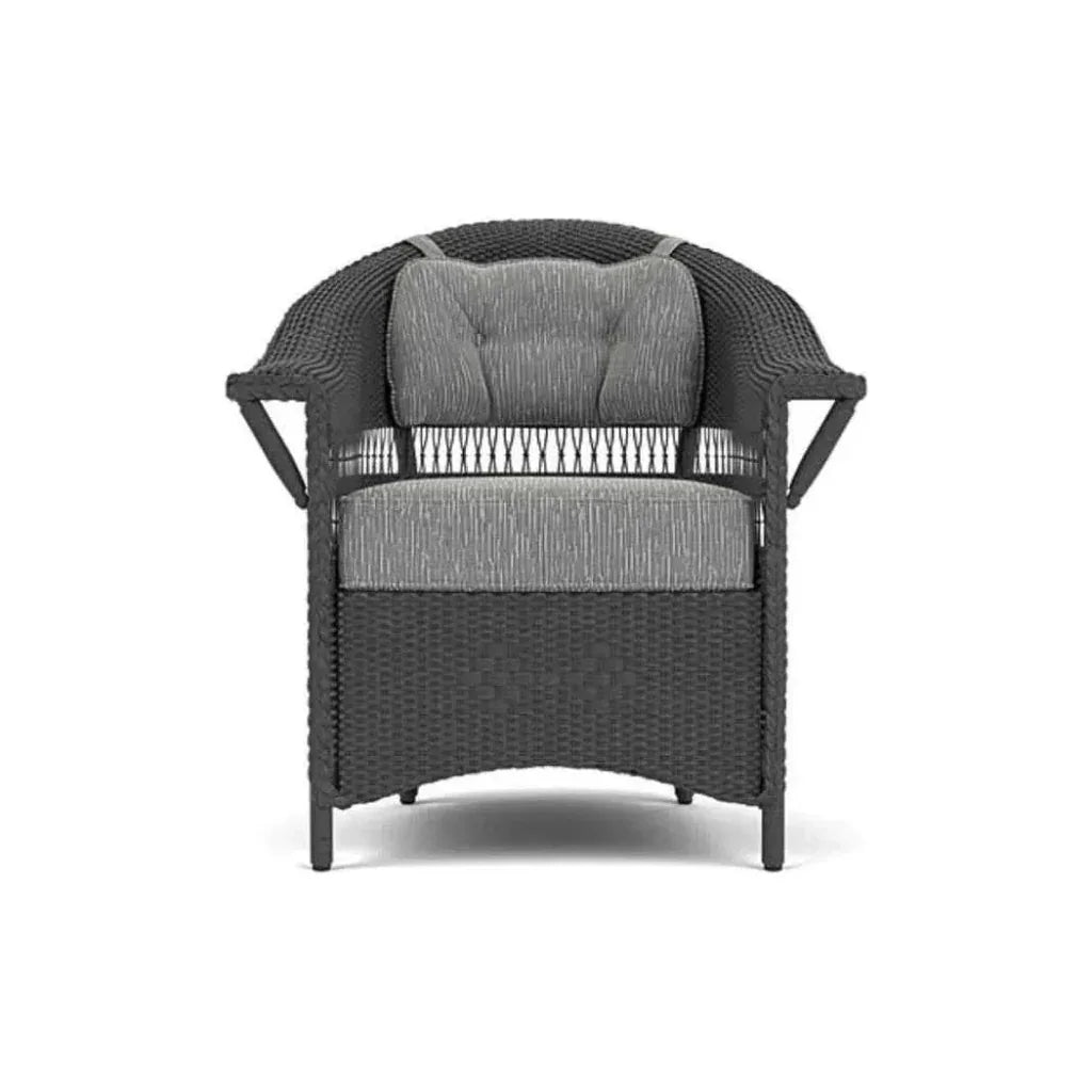 Lloyd Flanders Nantucket Dining Armchair Premium Wicker Furniture
