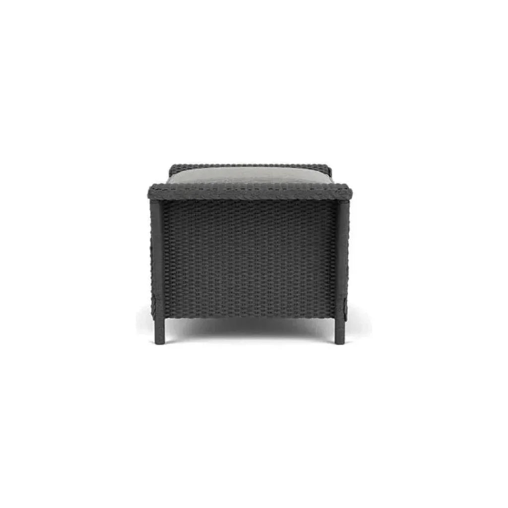 Lloyd Flanders Nantucket Large Ottoman Premium Wicker Furniture