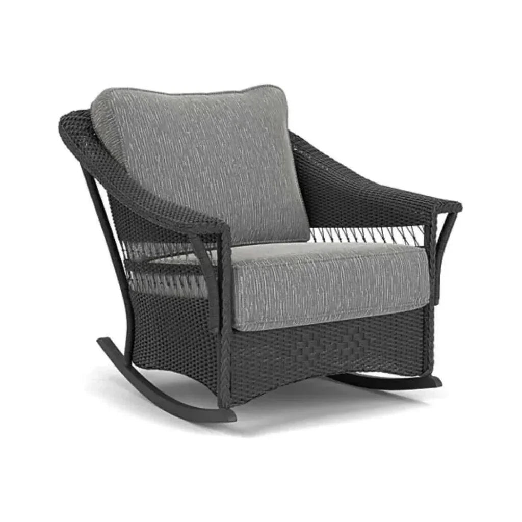 Lloyd Flanders Nantucket Lounge Rocker Premium Wicker Furniture