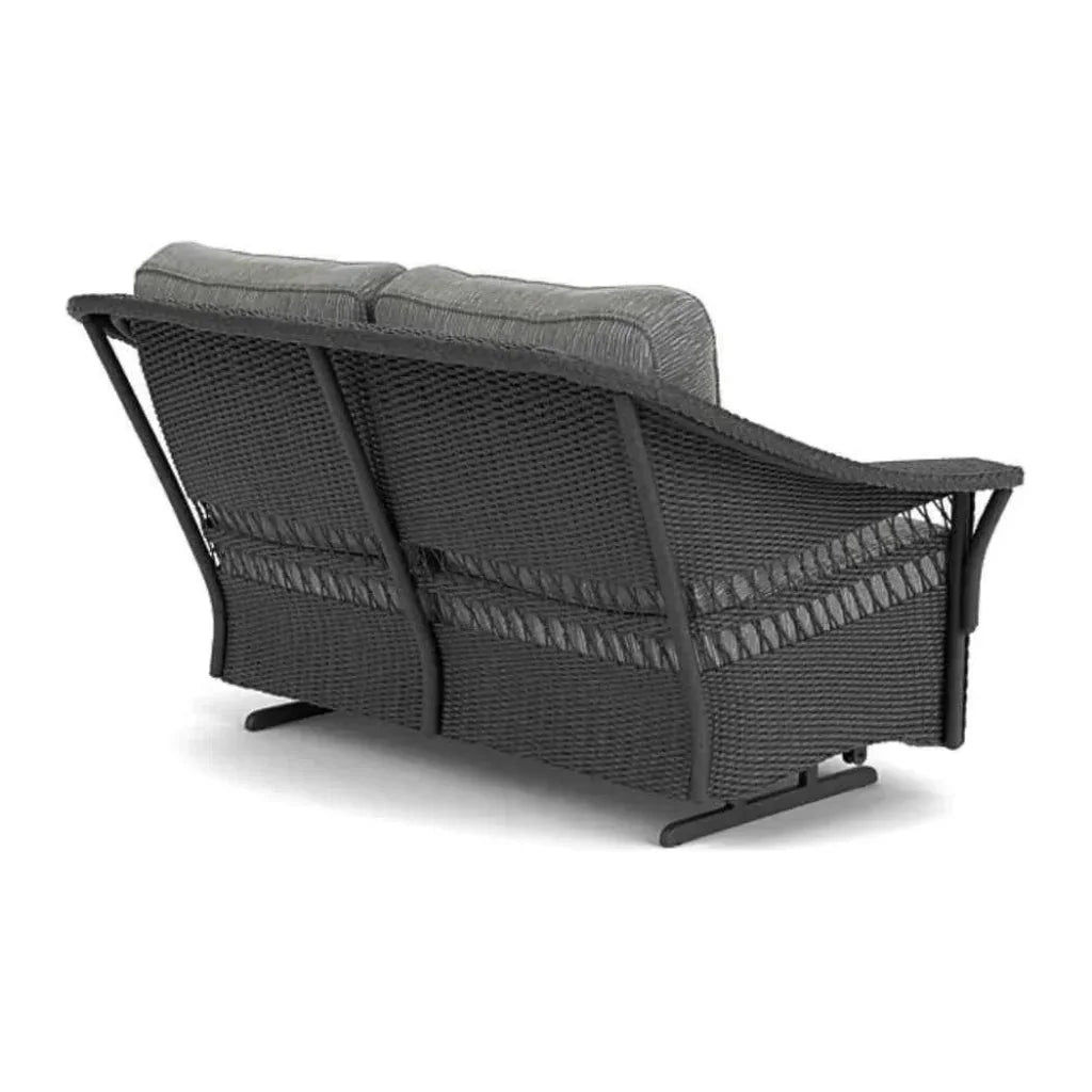 Lloyd Flanders Nantucket Loveseat Glider Premium Wicker Furniture